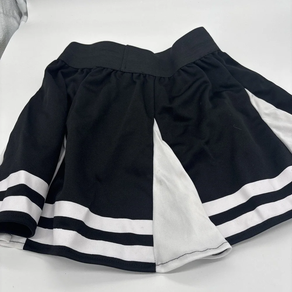 Girls Skeleton Scare Squad Halloween Costume Skirt And Jacket Medium‎ 8 To 10